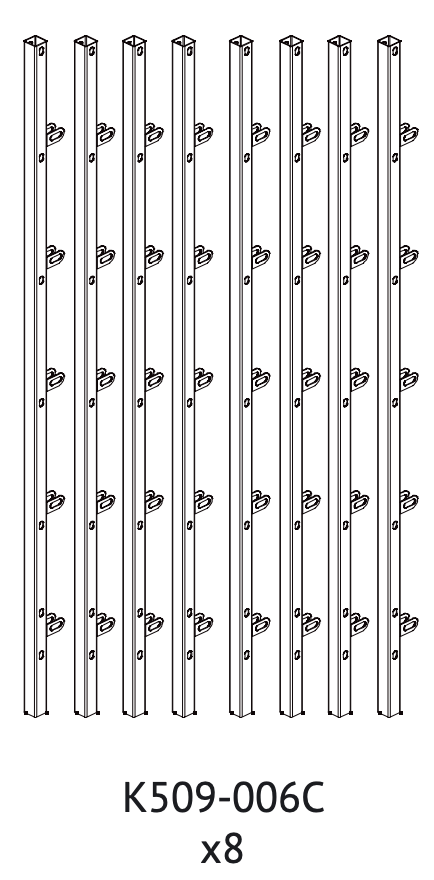 K509-006C (Netzfixierungsplatte)*