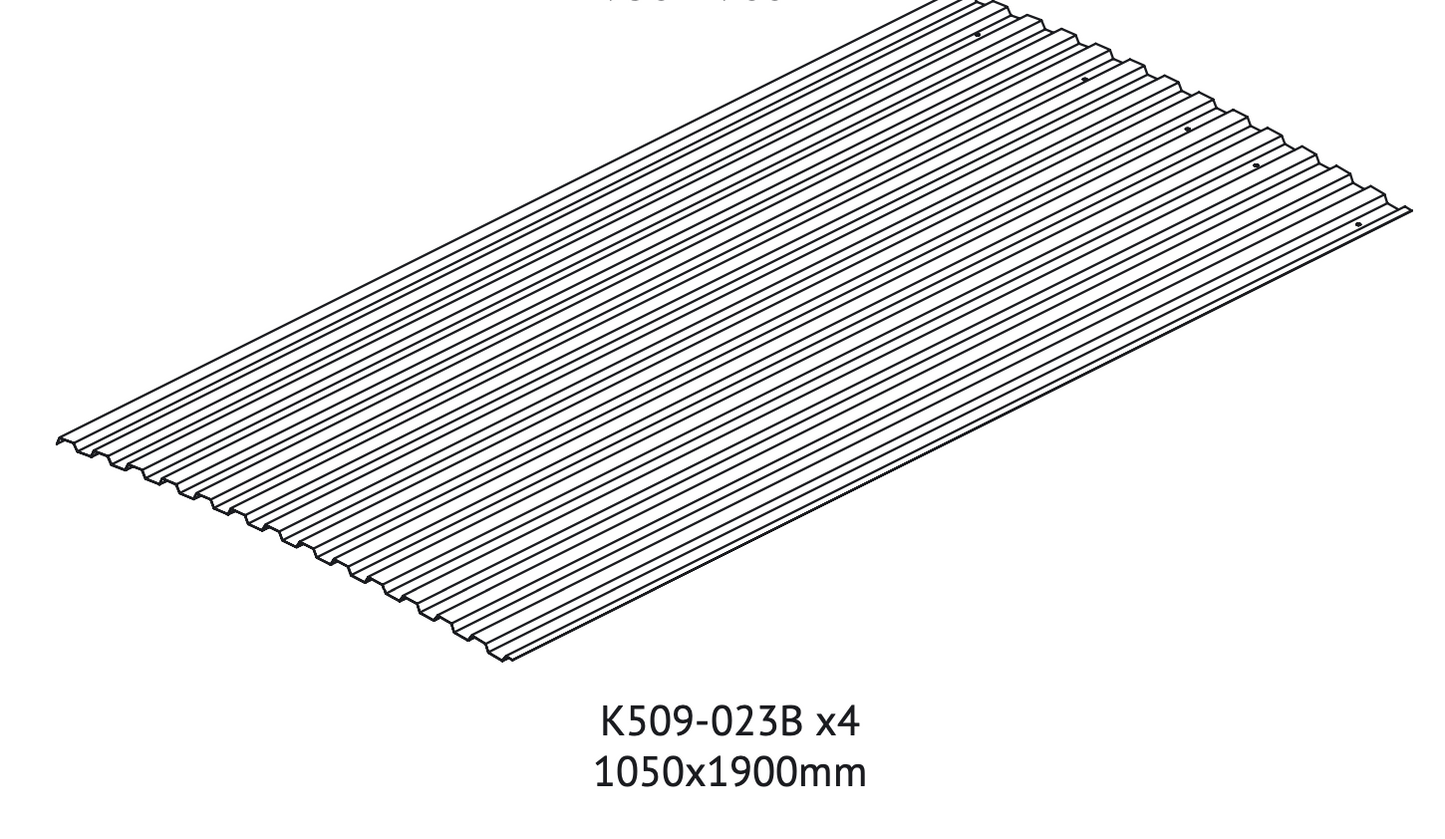 K509-023B (Plaques de toit)