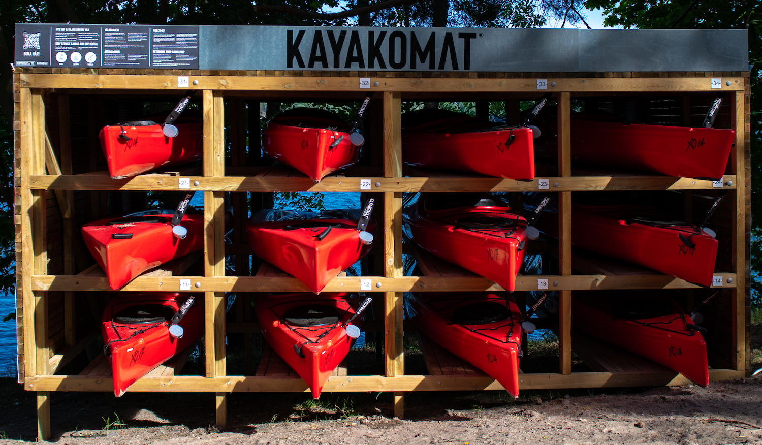 4.0 KAYAKOMAT Station Parts