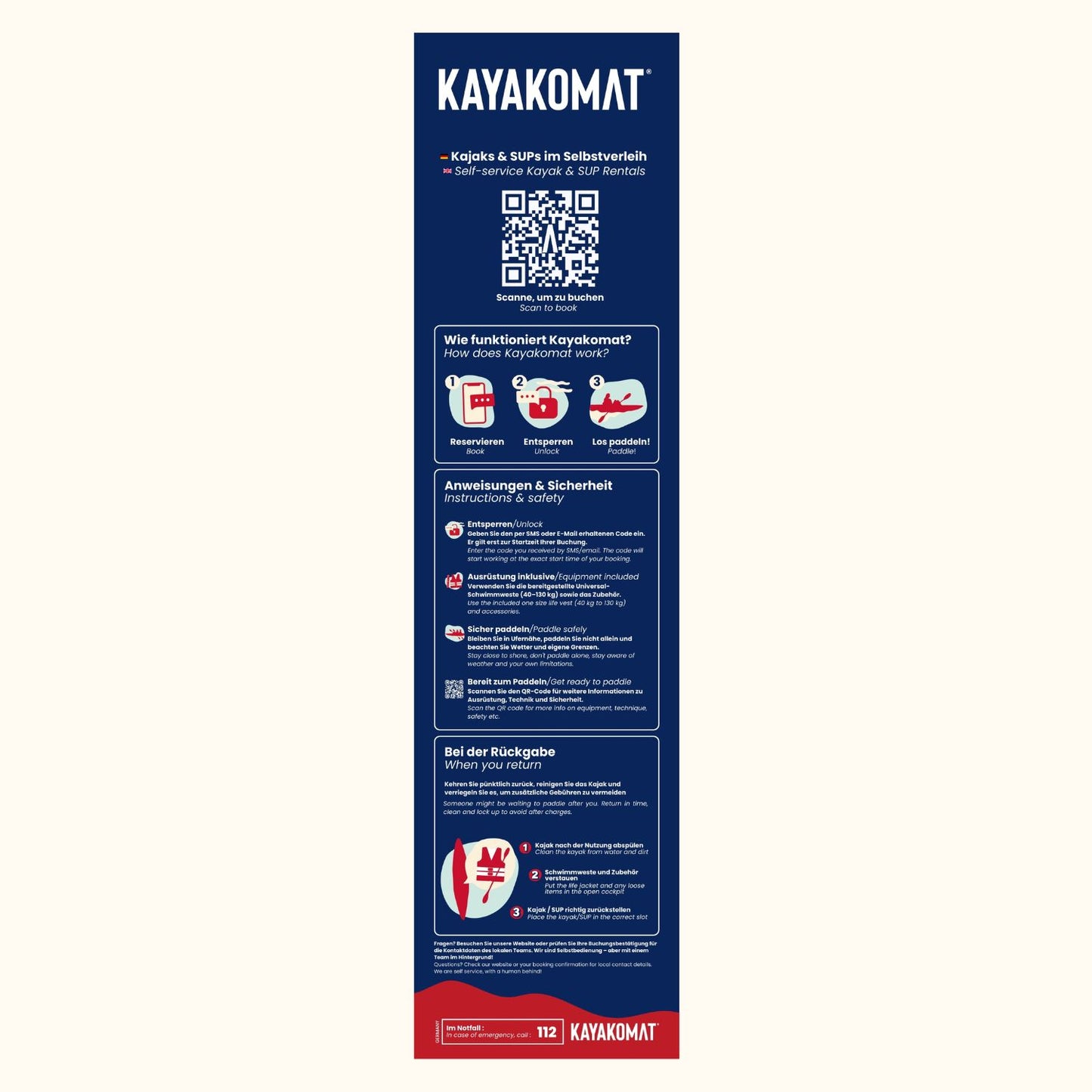 Updated Station Info Sign Sticker