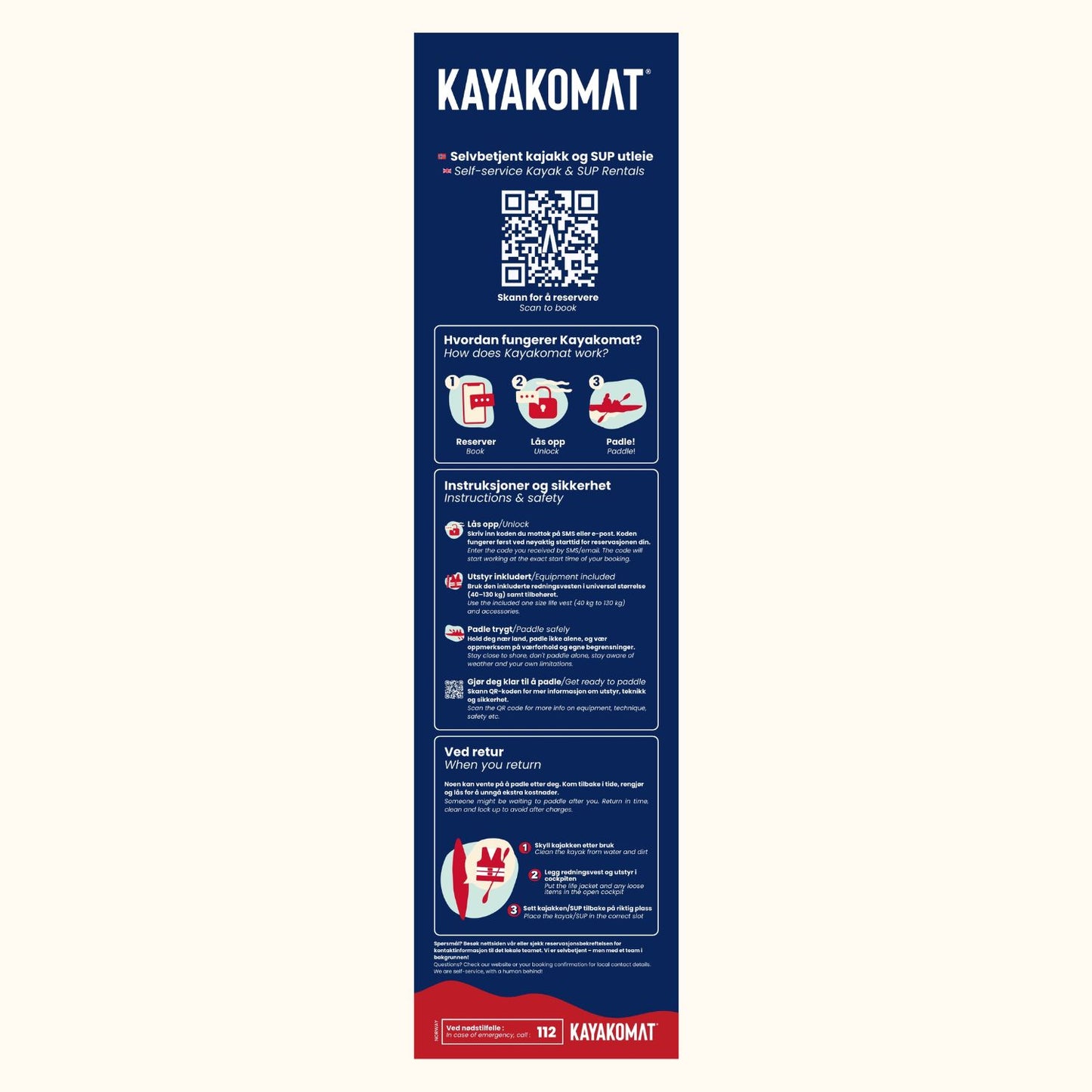Updated Station Info Sign Sticker