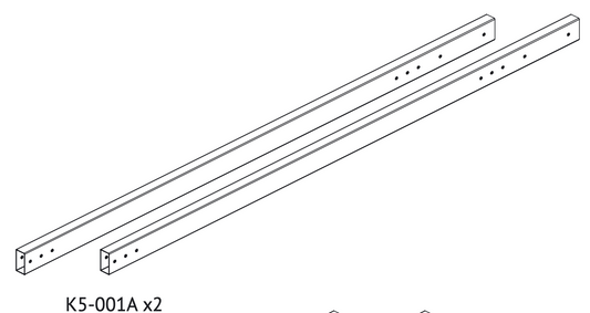 K509-001A (Tube latéral - Long)