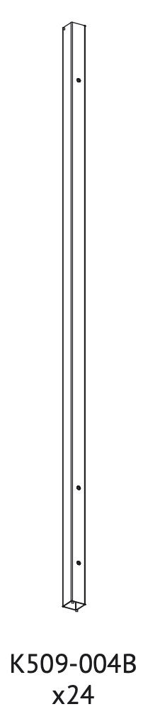 K509-004B (Tube de connexion inférieur - court)