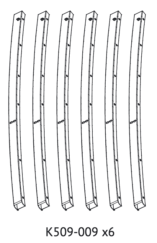 K509-009 (Support de toit)