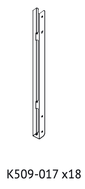 K509-017 (Tube d'étagère)