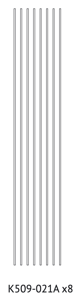 K509-021A (Net fixation bar)