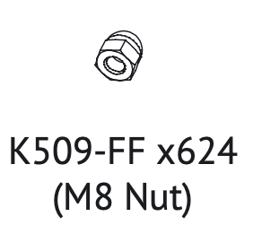 K509-FF (Domed hex nut)